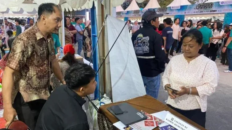 Kemenkum Sulut Buka Layanan Kekayaan Intelektual di Likupang Tourism Festival