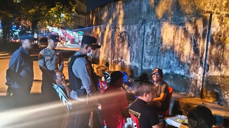 KRYD Polsek Sario Sasar Permukiman Warga, Cegah Gangguan Kamtibmas