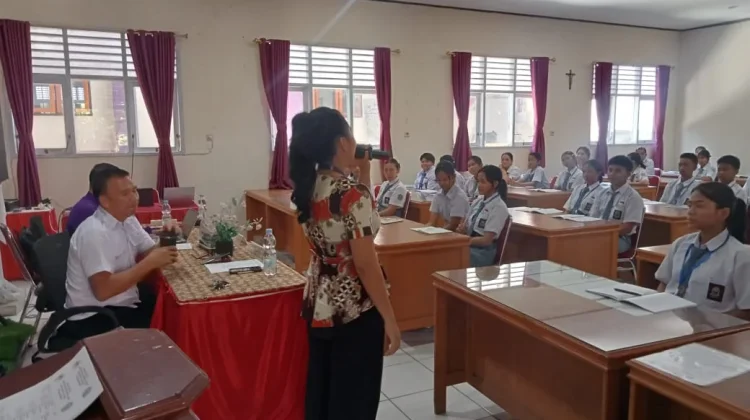 Cetak Pemimpin Muda Berkarakter, SMKS Kristen 2 Tomohon Gelar LDKS 2026
