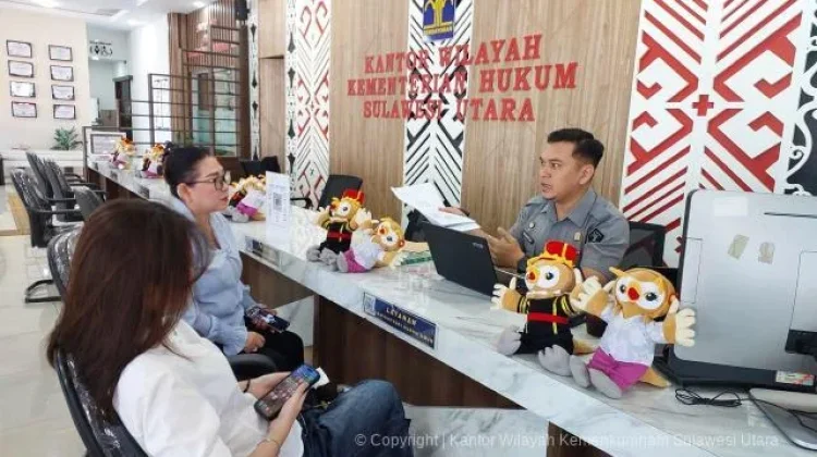 Kanwil Kemenkum Sulut Dampingi Permohonan Kewarganegaraan ABG