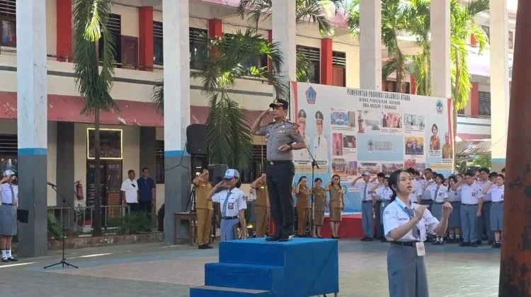 Police Go to School, Polresta Manado Serentak Edukasi Pelajar di Sejumlah Sekolah
