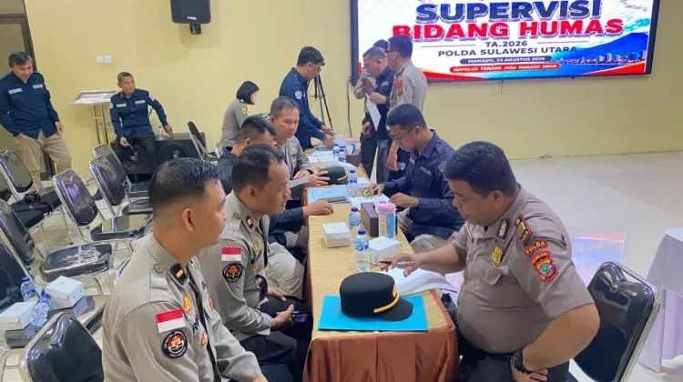 Bid Humas Polda Sulut Menggelar Kegiatan Supervisi dan Sosialisasi Media Sosial
