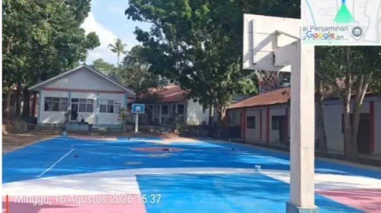 SMAN 1 Pineleng Benahi Fasilitas Olahraga