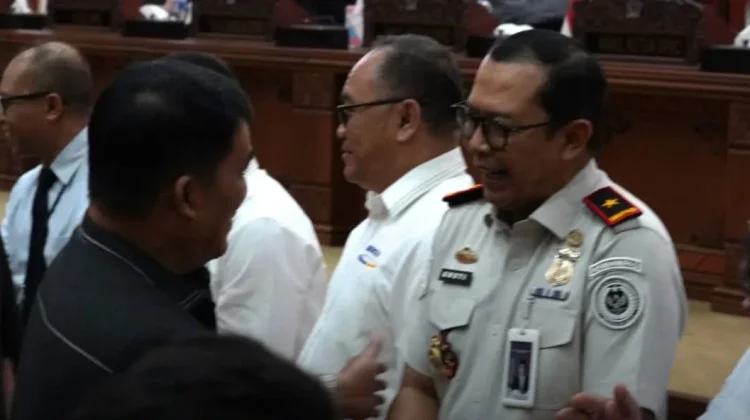 Kakanwil Ditjenim Sulut Hadiri Sidang Paripurna DPRD Sulut