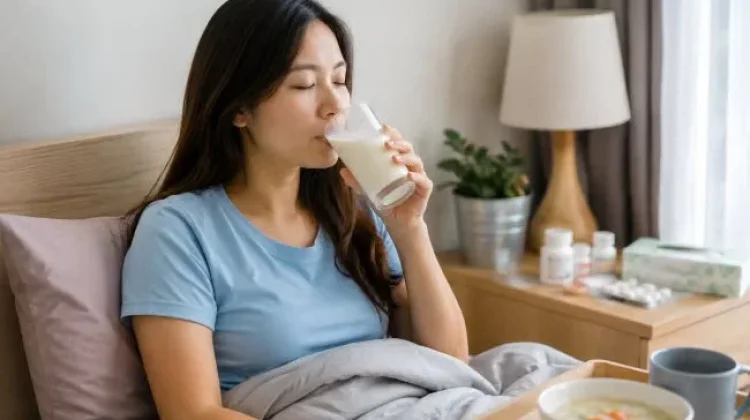 Susu untuk Pemulihan agar Tubuh Kembali Bugar