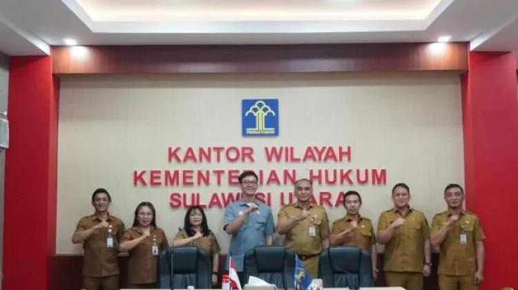 Kemenkum Sulut dan Pemkab Minahasa Perkuat Ekosistem KI melalui Sentra KI
