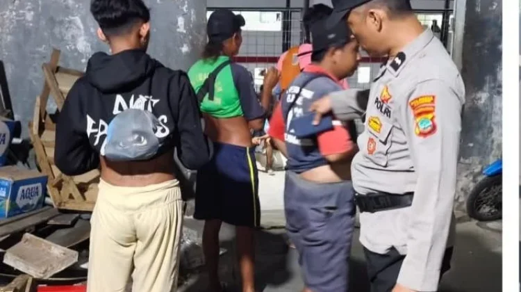 KRYD Polsek Kawasan Pelabuhan Manado, Sasar Sajam dan Miras