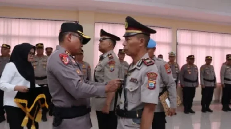 Sertijab Kabag Log Polres Kotamobagu, AKP Jaya Simbala Resmi Jabat Posisi Baru