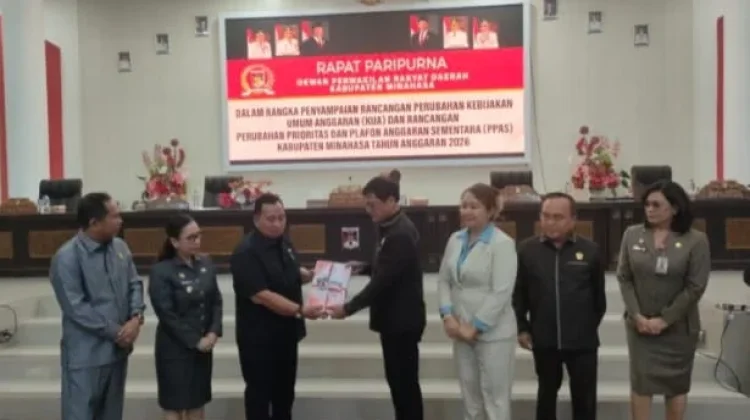 DPRD Minahasa Bahas Perubahan KUA dan PPAS Tahun 2026