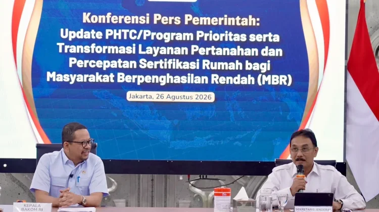 Sekjen ATR/BPN Jelaskan Tiga Transformasi Percepat Layanan Pertanahan