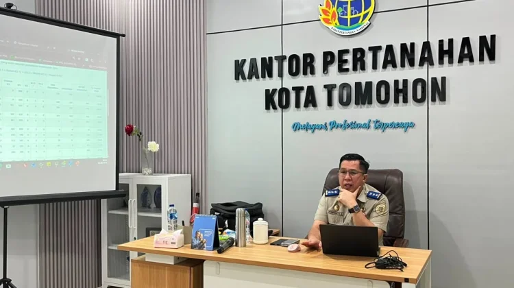 Kantah Tomohon Gelar Monev PTSL 2026