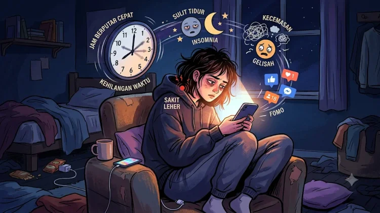 Terlalu Lama Main HP, Apa Dampaknya?