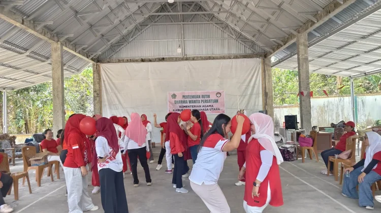 Jalin Kebersamaan dan Silaturahmi, Ini yang Digelar DWP Kemenag Minut
