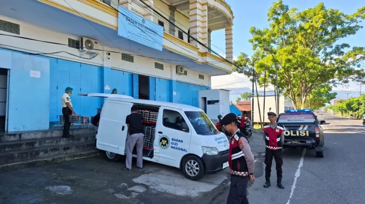 Tim Pantera Presisi Polres Kotamobagu Laksanakan Pengecekan Kesiapan Dapur MBG