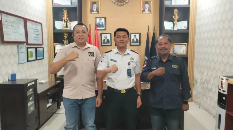 Ketua PWI Kotamobagu Bangun Sinergi dengan Kepala Rutan Kelas IIB Kotamobagu