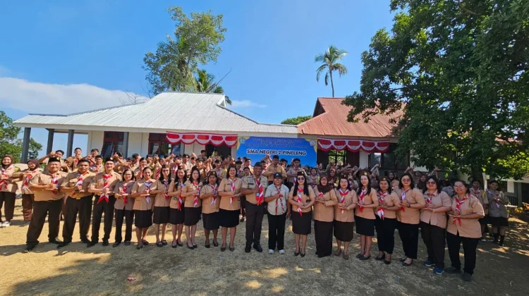 SMA Negeri 2 Pineleng Gelar PTA dan Pengambilan Bantara