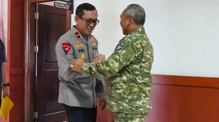 Pangdam Merdeka-Wakapolda Sulut Mantapkan Sinergi Jaga Kondusivitas Wilayah