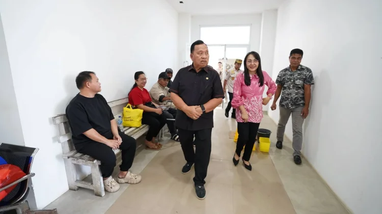 Bupati Minahasa Tinjau Pelayanan RSUD Sam Ratulangi Tondano