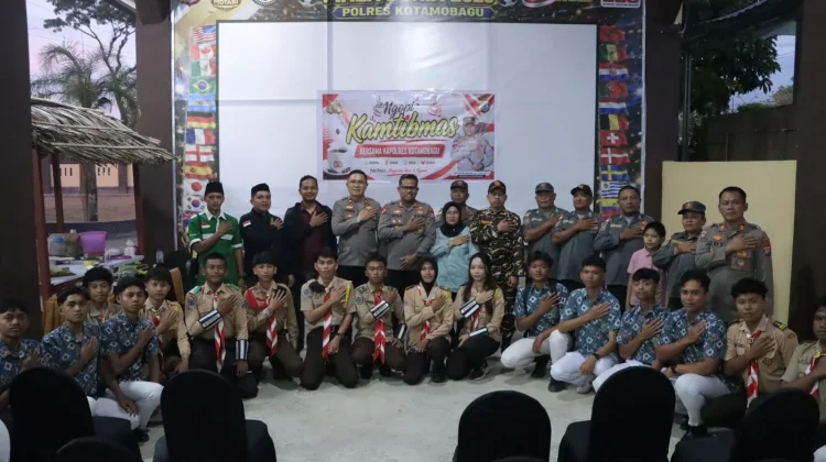 Kapolres Kotamobagu Rangkul Elemen Sabuk Kamtibmas Jaga Kondusifitas Daerah