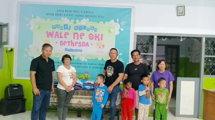 Sahabat Kapolda Sulut Berbagi Kepedulian, 20 Panti Asuhan Terima Bantuan Beras