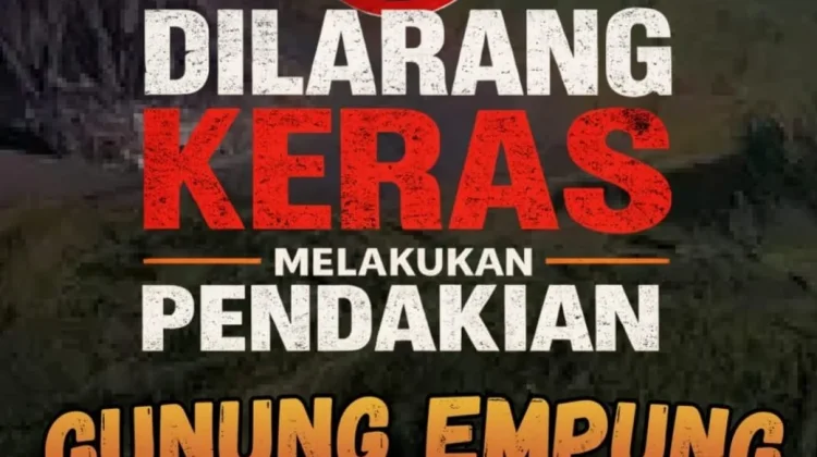 Tiga Gunung di Tomohon Ditutup Sementara, Ini Alasannya
