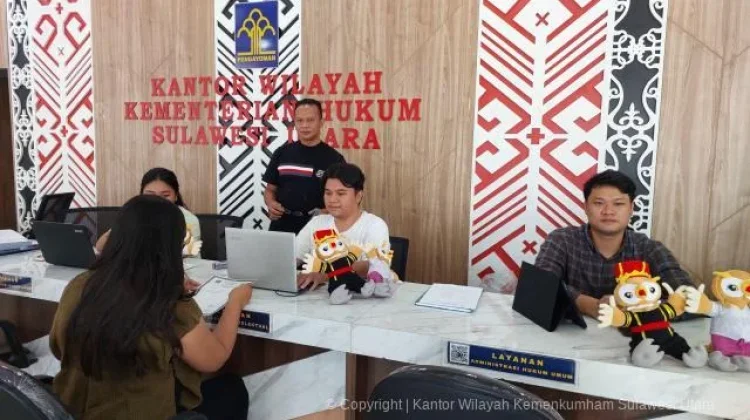 Kanwil Kemenkum Sulut Hadirkan Layanan Apostille Fast-Track