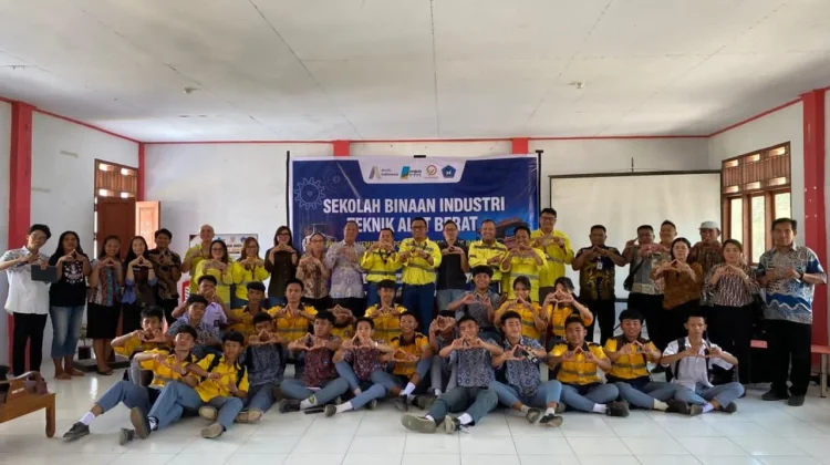 Latih 54 Siswa SMKN 1 Liktim, Ini Peran Program Kemitraan PT.MSM/TTN dan GMA