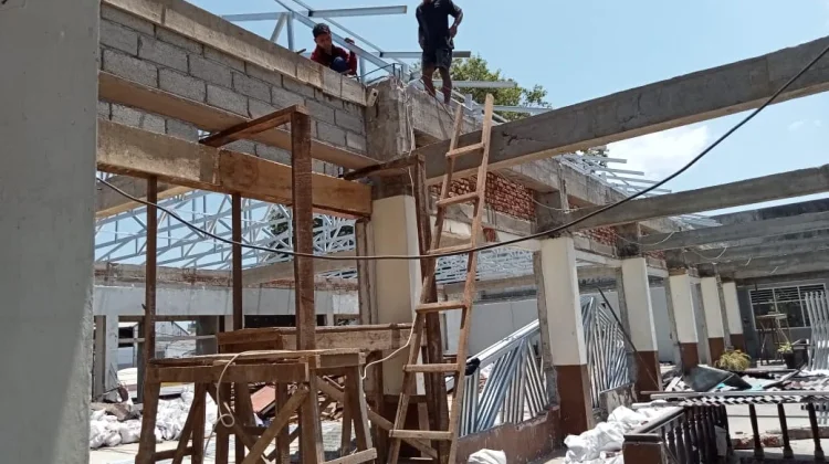 Revitalisasi SMKS Kristen YPKM GMIM Manado Capai 40 Persen