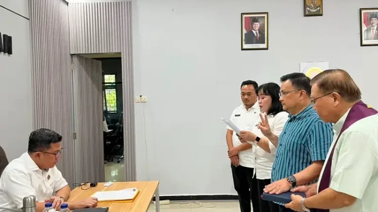 Kantah Tomohon Gelar Pengambilan Sumpah Sertipikat Pengganti Karena Hilang
