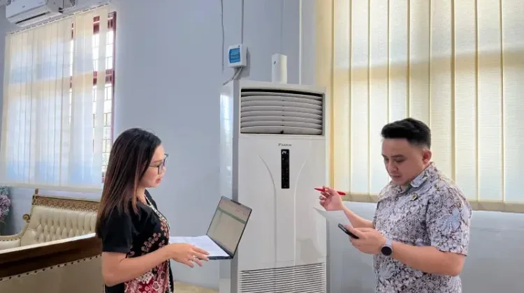 Kasubbag TU Kantah Tomohon Pimpin Inventarisasi BMN