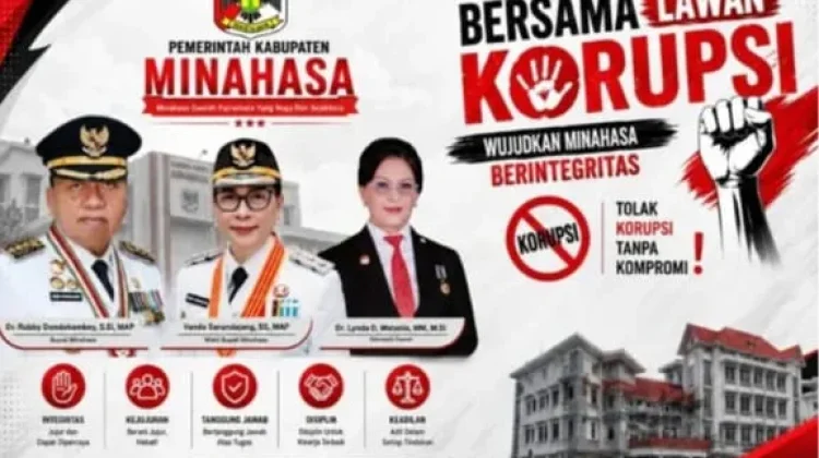 Pemkab Minahasa Perkuat Budaya Antikorupsi di Seluruh Lini Pemerintahan