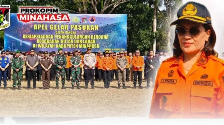 Hadapi Cuaca Panas, Minahasa Tingkatkan Kesiapsiagaan Karhutla