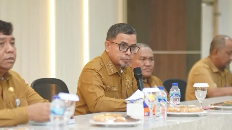Bupati Lasena Pimpin Konsolidasi Audit Kinerja Pendahuluan Atas EMA oleh BPK