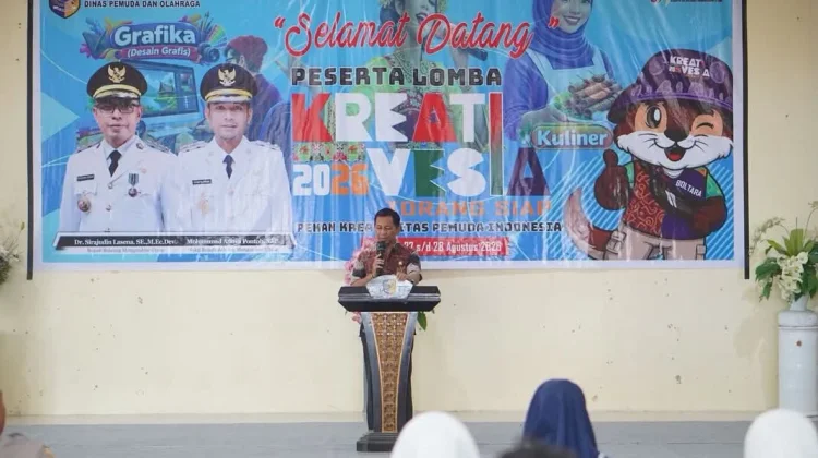 Pembukaan Lomba Pekan Kreativitas Pemuda Indonesia 2026 Boltara