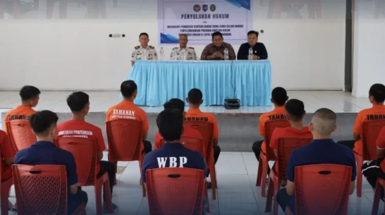 Lapas Amurang Gelar Penyuluhan Hukum Gratis bagi Warga Binaan