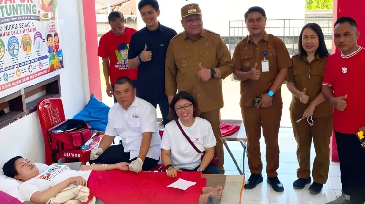Jalin Sinergitas, UTD PMI Minut Rutin Gelar Aksi Donor Darah