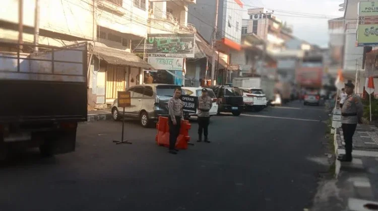 Polsek Wenang Tindak Puluhan Pengendara yang Menggunakan Knalpot Brong