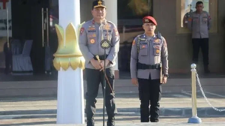 Apel Pagi Terakhir, Irjen Roycke Langie Pamit dari Polda Sulut