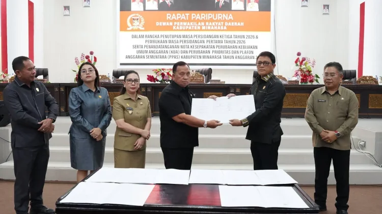 Perubahan KUA PPAS 2026, Pemkab dan DPRD Minahasa Kawal Kepentingan Publik