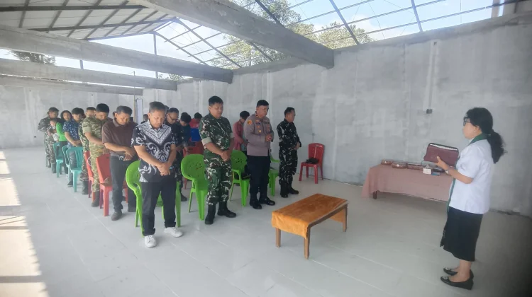 Doa Bersama Perkuat Percepatan Pembangunan KDKMP di Kawangkoan
