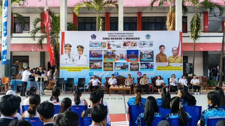 Polresta Manado Dukung Smansa Cup 2026, Pembukaan Berlangsung Aman