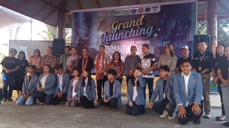 Promosi Wisata Desa Tumaluntung oleh FMIPA Unsrat, Ini Apresiasi Richard Kamagi