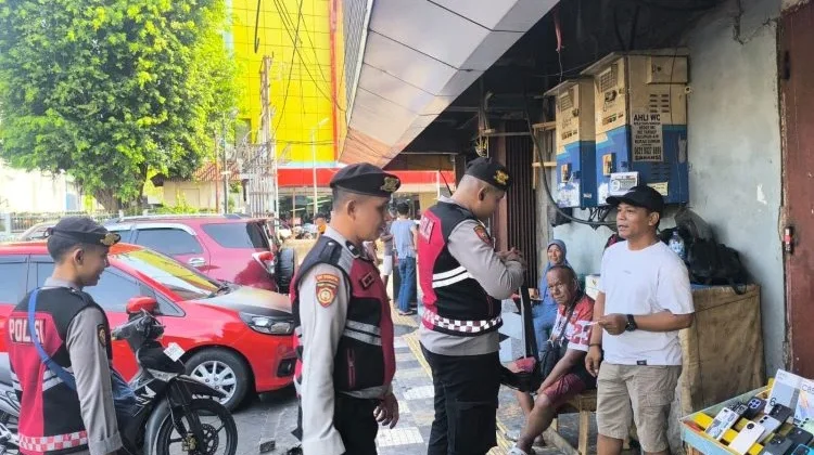 Rayon Pantera Polresta Manado Intensifkan Patroli Jaga Kamtibmas