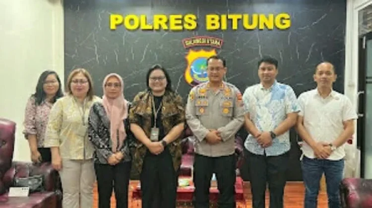 Ketua PN Bitung Sambangi Polres, Perkuat Sinergi Penegak Hukum