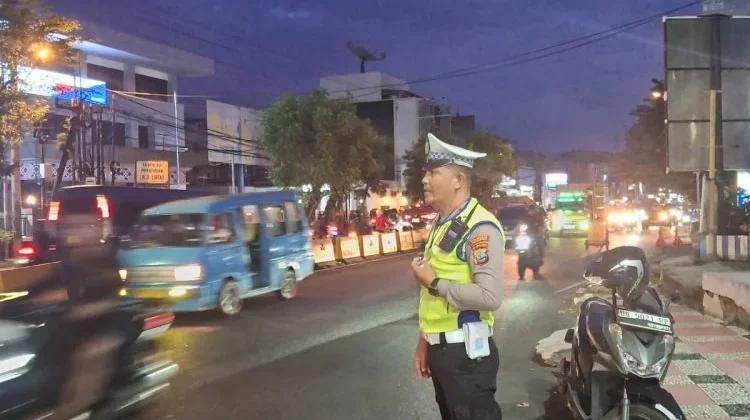 Pos Cakalang Polsek Malalayang, Kawal Kelancaran Arus Lalu Lintas