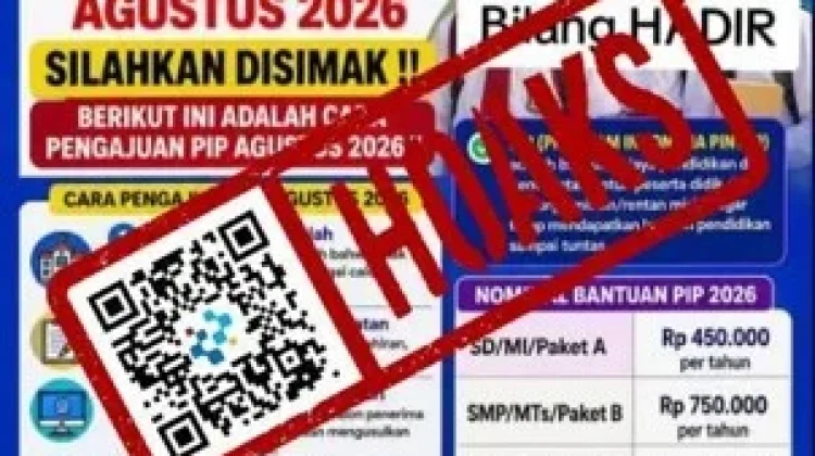 Hoaks Tautan Pendaftaran Program Indonesia Pintar 2026