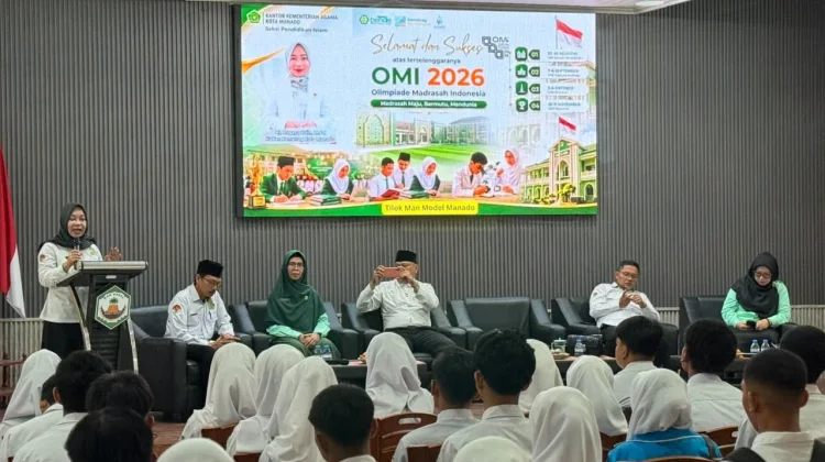 Olimpiade Madrasah Indonesia 2026 Tingkat Kota Manado Resmi Dibuka