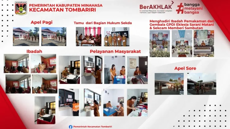 Kecamatan Tombariri Tingkatkan Pelayanan Masyarakat