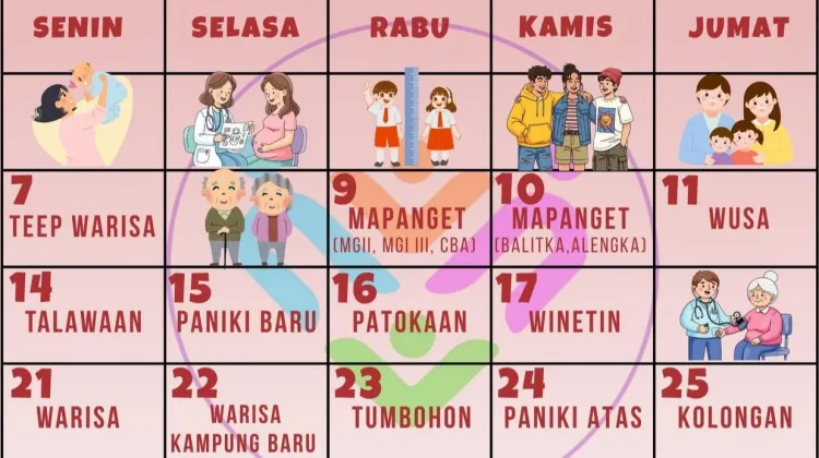 Puskesmas Talawaan Rilis Jadwal Layanan Posyandu ILP September 2026