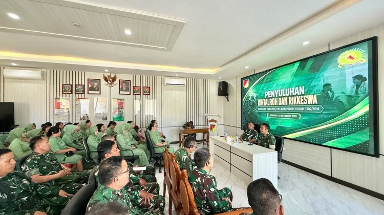 Kodim Minahasa Perkuat Mental dan Kepatuhan Hukum Personel